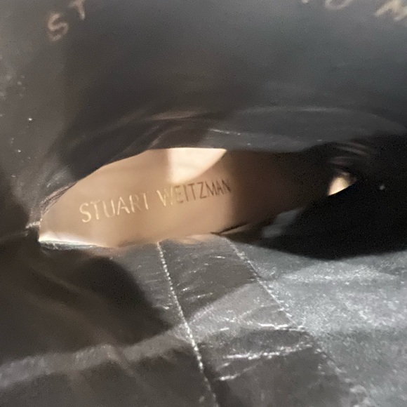 Stuart Weitzman black Gianella suede ankle boots - Picture 5 of 9